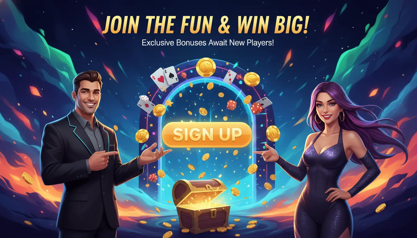 Lucky sign up